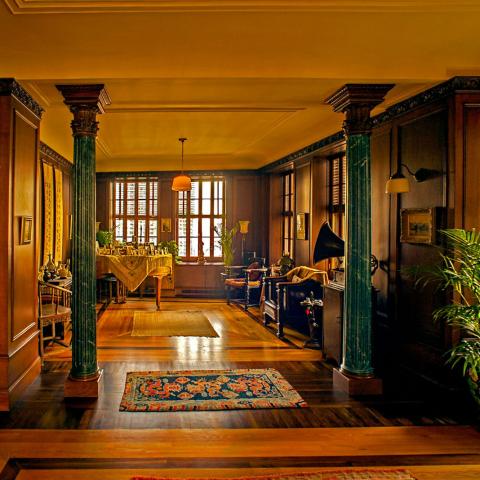 apartment, traditional, library, den study, wood, 