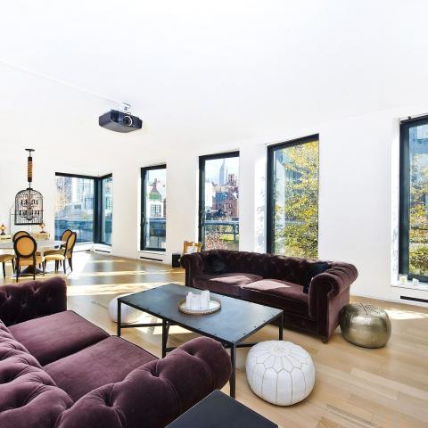 apartment, modern, city view, bathroom, kitchen, 