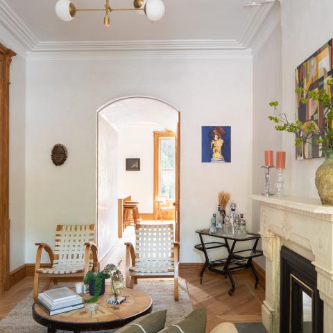 brownstone, townhouse, kitchen, bathroom, staircase, contemporary, 