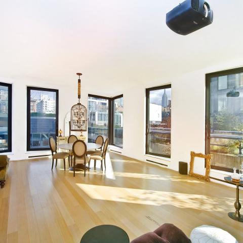 apartment, modern, city view, bathroom, kitchen, 