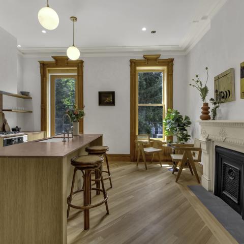 brownstone, townhouse, kitchen, bathroom, staircase, contemporary, 