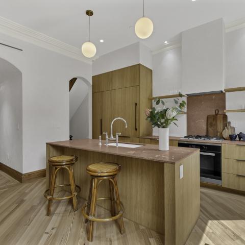 brownstone, townhouse, kitchen, bathroom, staircase, contemporary, 