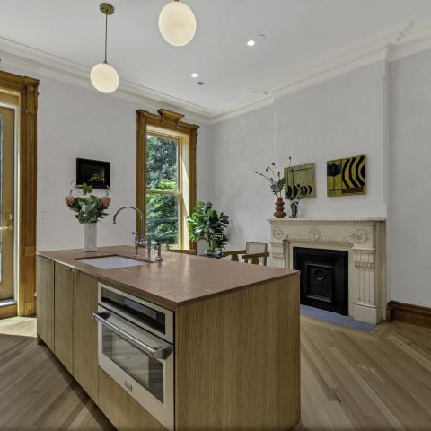 brownstone, townhouse, kitchen, bathroom, staircase, contemporary, 