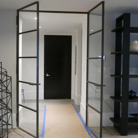 apartment, modern, terrace, city view, 