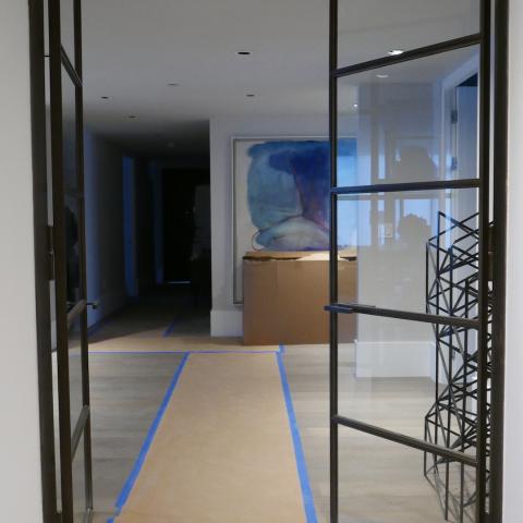 apartment, modern, terrace, city view, 