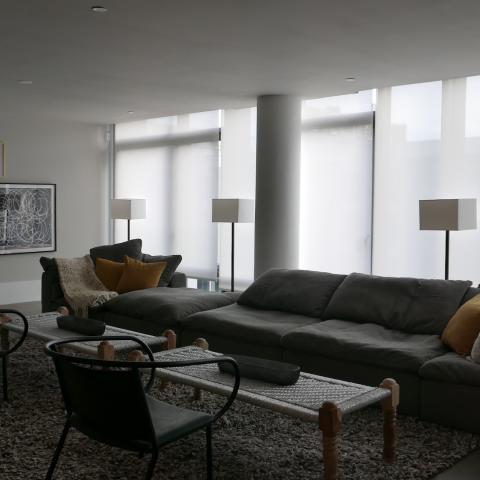 apartment, modern, terrace, city view, 