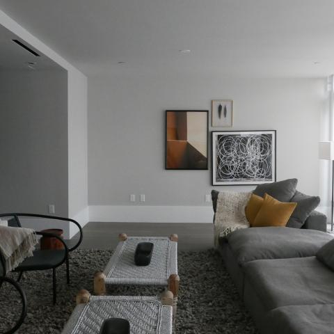 apartment, modern, terrace, city view, 