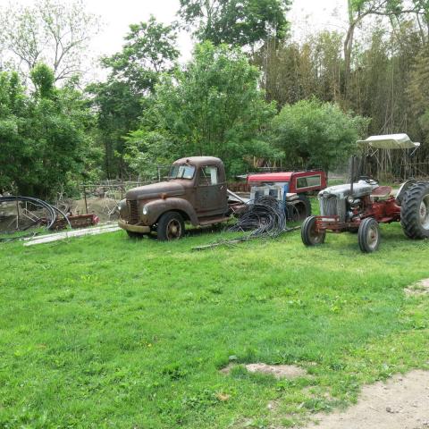 farm, farmhouse, stable, barn, 