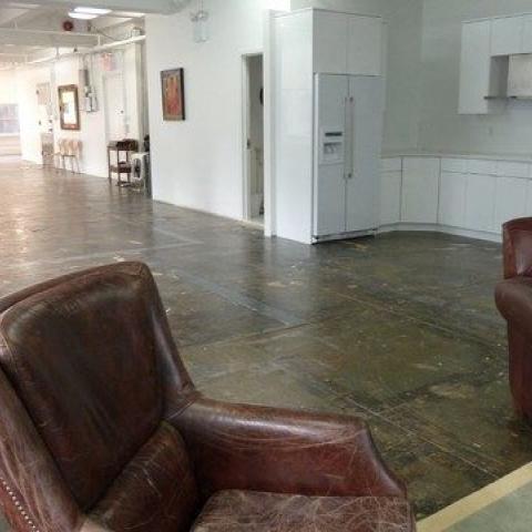 loft, apartment, concrete, 