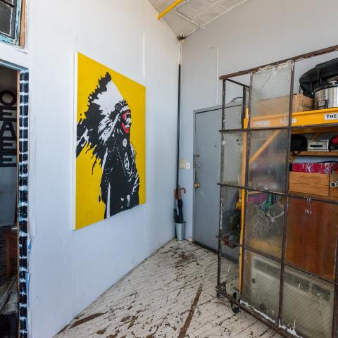 bohemian, funky, eclectic, rooftop, 