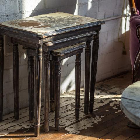 bohemian, funky, eclectic, rooftop, 