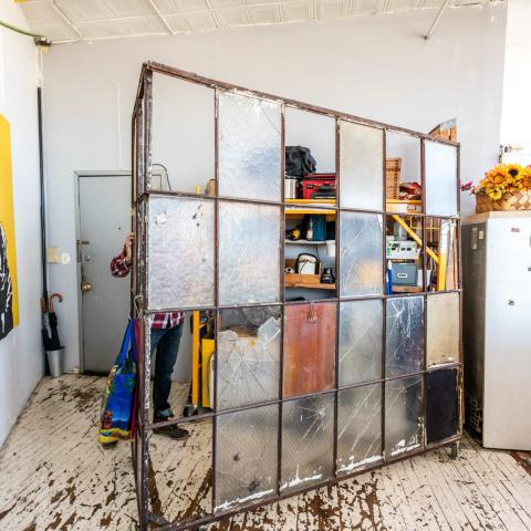 bohemian, funky, eclectic, rooftop, 