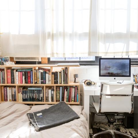 bohemian, funky, eclectic, rooftop, 