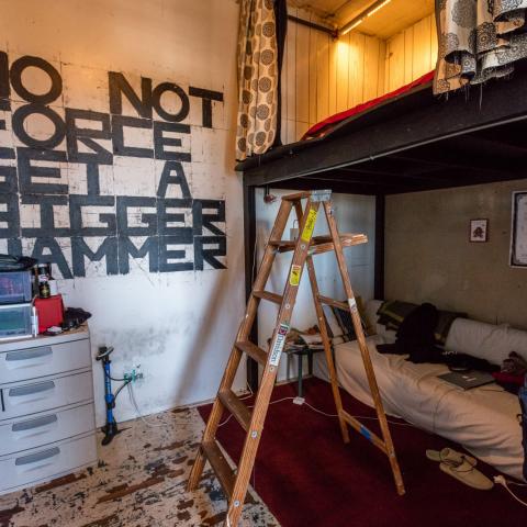 bohemian, funky, eclectic, rooftop, 