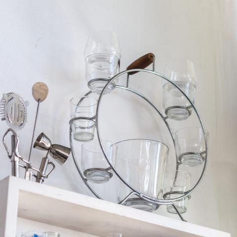 bohemian, funky, eclectic, rooftop, 