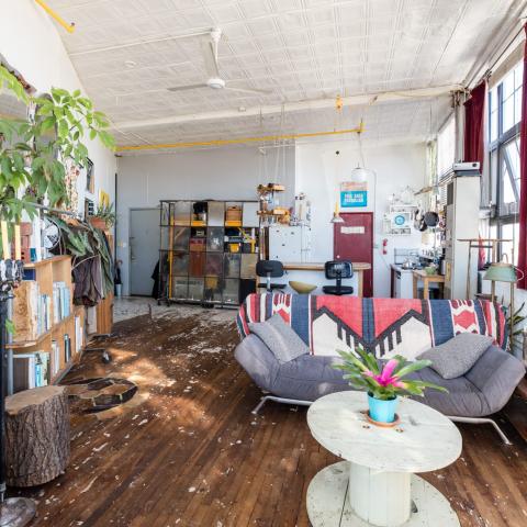 bohemian, funky, eclectic, rooftop, 