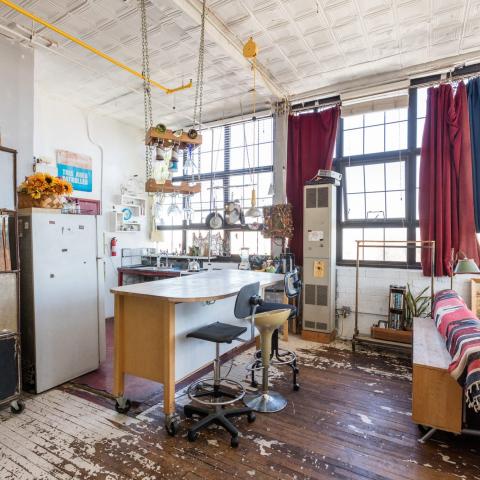 bohemian, funky, eclectic, rooftop, 