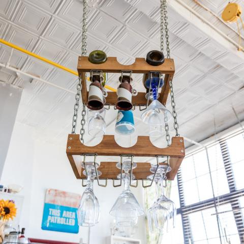 bohemian, funky, eclectic, rooftop, 