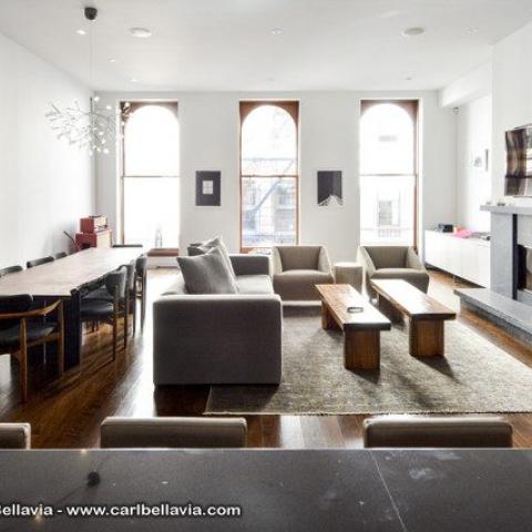 loft, apartment, contemporary, bathroom, kitchen, rooftop, 