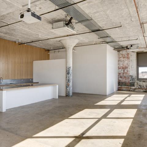 industrial, loft, light, concrete, 