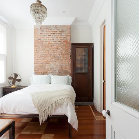 townhouse, traditional, light, airy, fireplace, garden, 