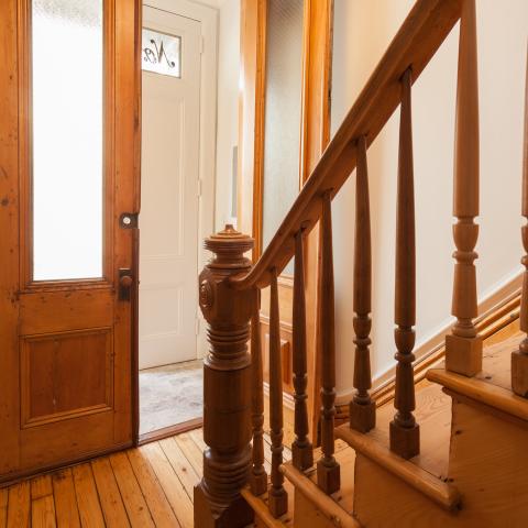 townhouse, traditional, light, airy, fireplace, garden, 