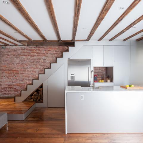 townhouse, traditional, light, airy, fireplace, garden, 