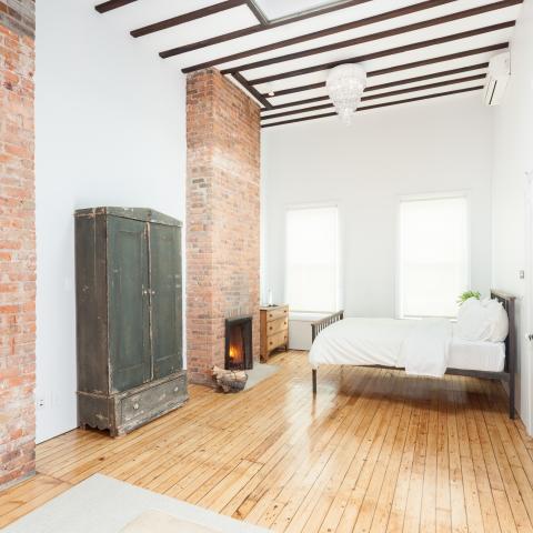 townhouse, traditional, light, airy, fireplace, garden, 