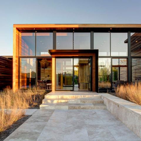 modern, Hamptons, upscale, pool, fireplace, wood, light, patio, bedroom, bathroom, 