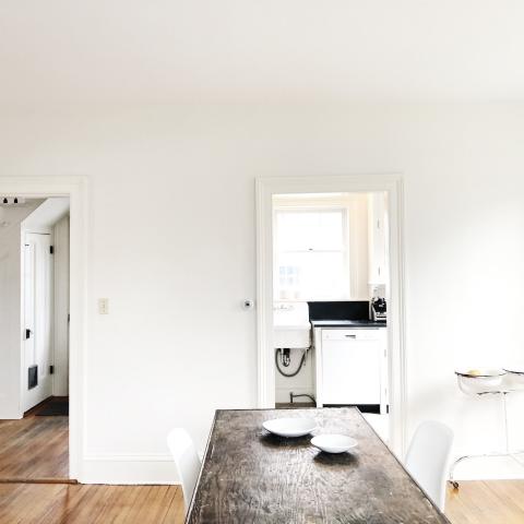 suburban, white, light, airy, traditional, contemporary, porch, 