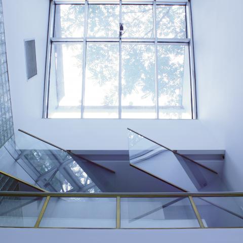 modern, white, glass, staircase, office, school, conference, kitchen, 