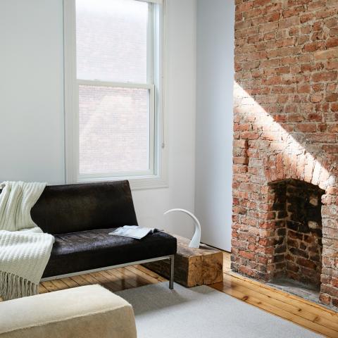 townhouse, traditional, light, airy, fireplace, garden, 