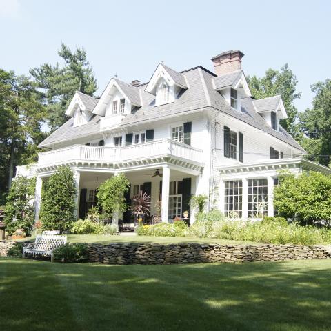 suburban, sunroom, garden, 