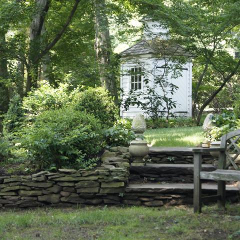 suburban, sunroom, garden, 