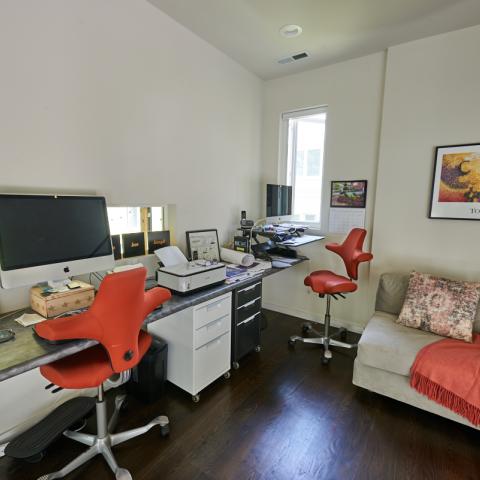 modern, contemporary, Asheville, fireplace, kitchen, 