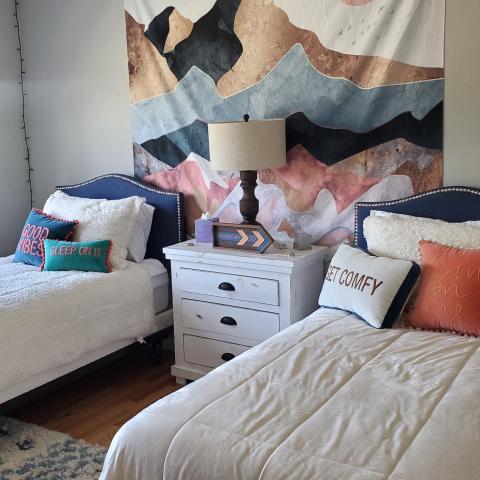 contemporary, suburban, kitchen, garden, 