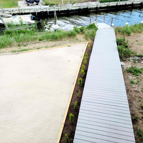 Hamptons, beach, water, deck, white, light, 