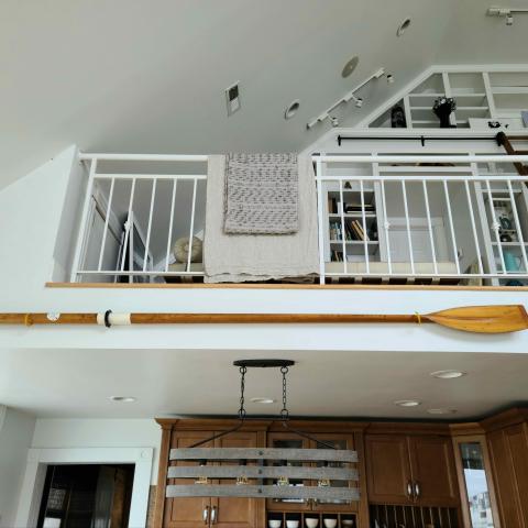 Hamptons, beach, water, deck, white, light, 