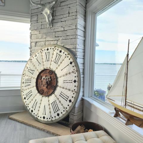 Hamptons, beach, water, white, light, deck, 