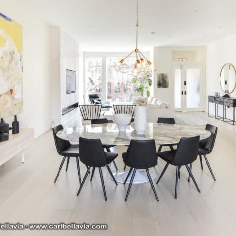 townhouse, contemporary, modern, light, white, glass, bathroom, kitchen, 