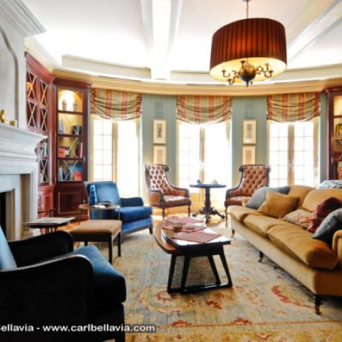 upscale, opulent, grand, traditional, townhouse, mansion, 