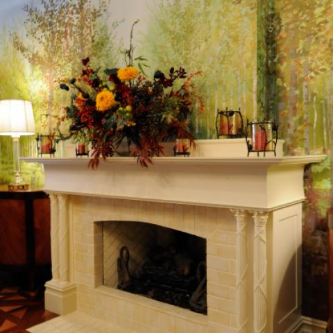 upscale, opulent, grand, traditional, townhouse, mansion, 