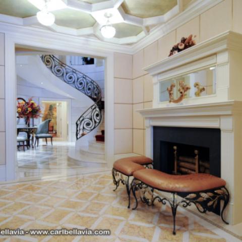 upscale, opulent, grand, traditional, townhouse, mansion, 