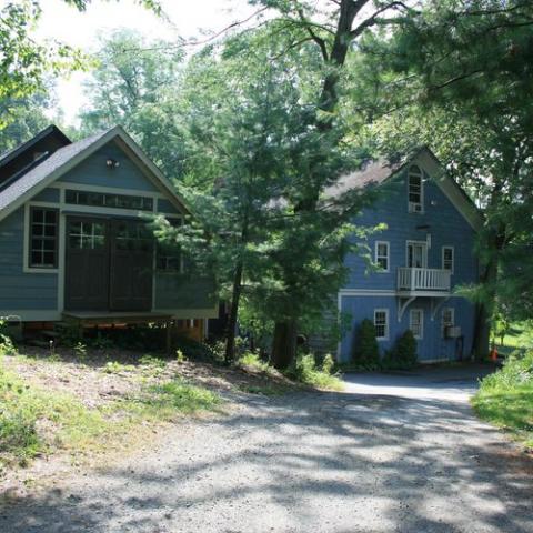 suburban, pool, garden, 