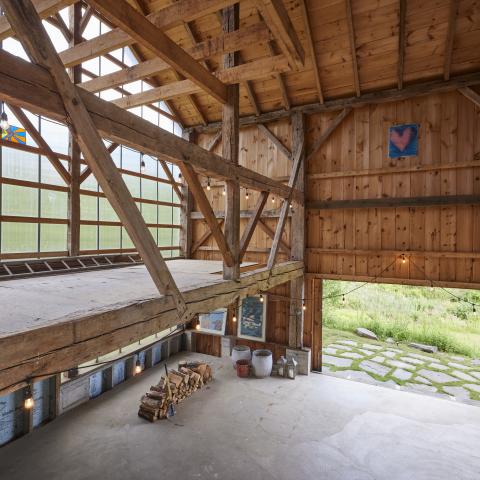 barn, farmhouse, farm, rural, 