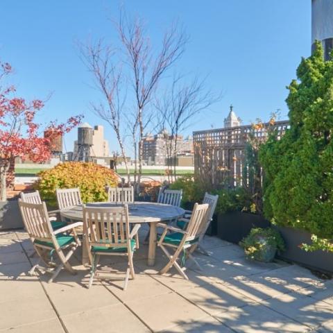 apartment, contemporary, rooftop, deck, 