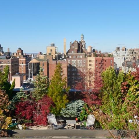 apartment, contemporary, rooftop, deck, 