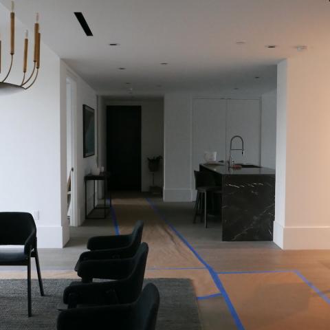 apartment, modern, terrace, city view, 