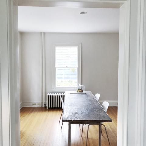 suburban, white, light, airy, traditional, contemporary, porch, 