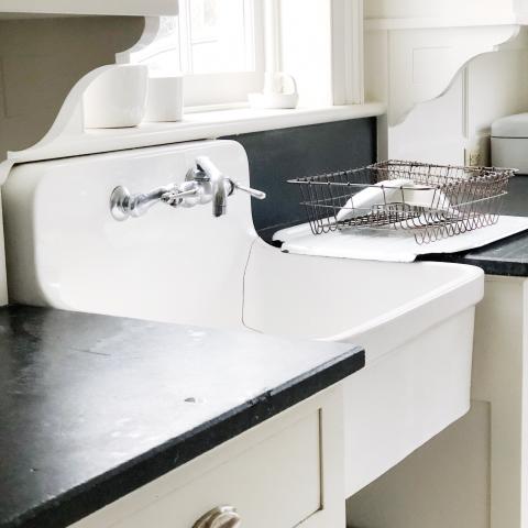 suburban, white, light, airy, traditional, contemporary, porch, 